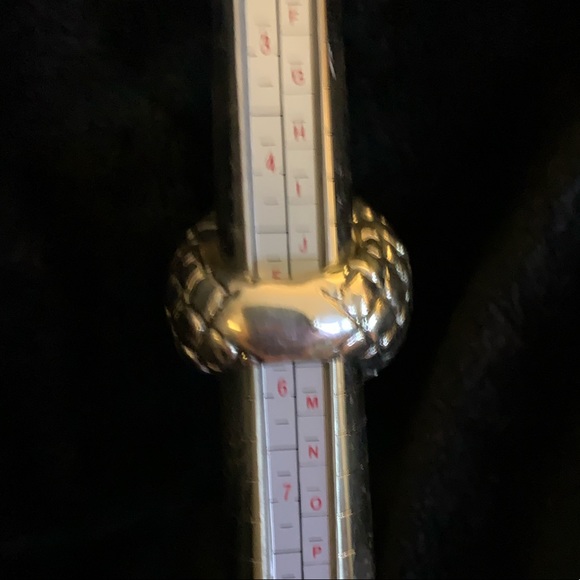 Simon Sebbag SSD 925 Sterling Silver Electroform Large Chunky Ring size 6 Israel - Picture 6 of 10